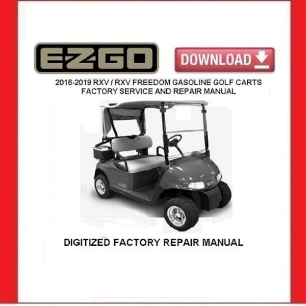 Ezgo Service Manual Etsy