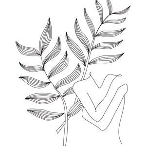 Self - Line Art Print - Etsy