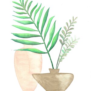 Vase Watercolor Print image 2