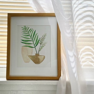 Vase Watercolor Print image 4