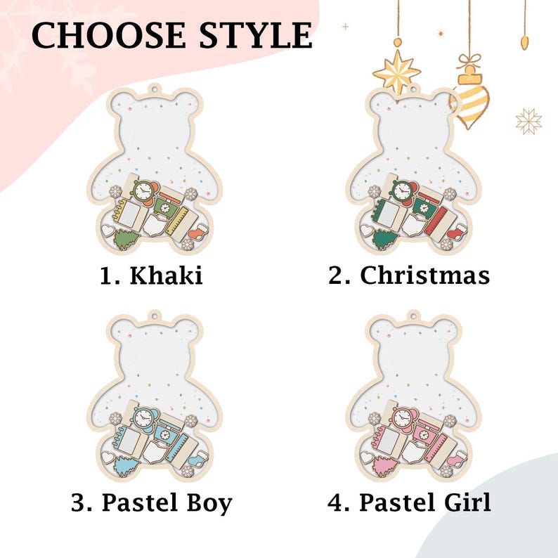 Baby 1st Christmas Ornament, Baby Name Ornament, Baby Keepsake, Babies