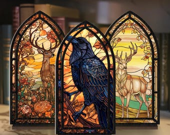 Fantasy Windows Book Nook, Fantasy Book Nook, Fantasy Book Lover & Reader Gift, Bookshelf Decor, Gothic Dragon Library Sign