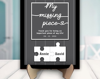 Couple Eternal Love You Are My Missing Piece - Personalized
