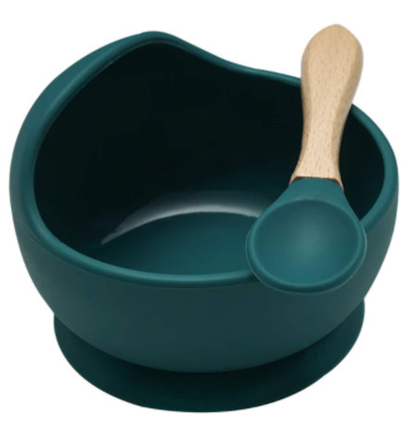 Silicone Baby Bowl & Spoon Set Etsy