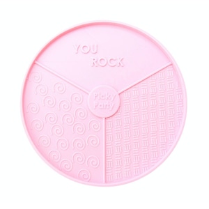 Picky Party Plate ONLY - Pink - UNPAINTED