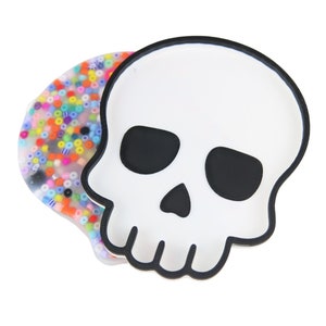 Skull Picky Party Pad™ and Tray - Satisfy Your Urge to Pick, Pop and Peel Picky Pad