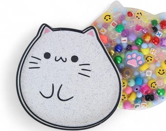 Chubby Cat Picky Party Pad™ and Tray - Satisfy Your Urge to Pick, Pop and Peel Picky pad