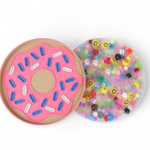 Donut Shaped Picky Party Pad™ and Tray - Satisfy Your Urge to Pick, Pop and Peel Picky pad