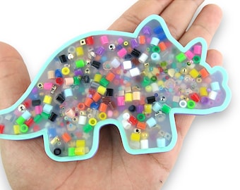 Triceratops Picky Party Pad™ and Tray - Satisfy Your Urge to Pick, Pop and Peel Stress-Free! Anxiety Relief