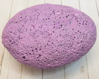 Picky Party. Fully Covered Sensory Picking Stone in Purple - STONE ONLY