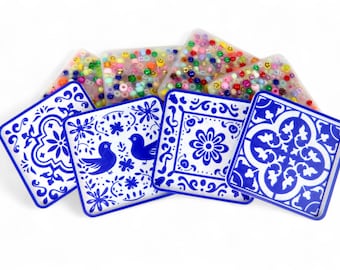 Mexican Tile Picky pads Bundle - 4 trays to pick, pop and peel to satisfy.