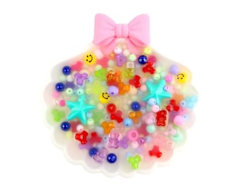 White Clam Picky Party Pad and Trinket Dish - Satisfy Your Urge to Pick, Pop and Peel Picky Pad