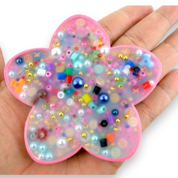 Picky Party Pad™- Satisfy Your Urge to Pick, Pop and Peel Stress-Free! Flower Shaped Picky Party Pad and Tray