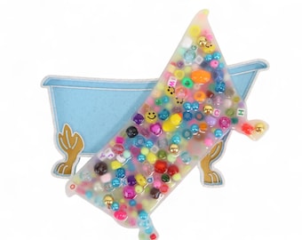 Bathtub Picky Party Pad™ and Tray - Satisfy Your Urge to Pick, Pop and Peel