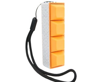 Picky Clicky™ Clicking fidget with textured sides  Easy travel fidget toy with sensory feedback design.