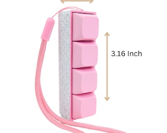 Picky Clicky™ Clicking fidget with textured sides  Easy travel fidget toy with sensory feedback design.
