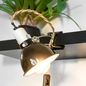 Utility clamp light top