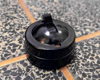 1/3/6 Bakelite Wall Switch, New Old Retro Toggle Knob | Vintage Industrial Loft Design Replica | Home Electric Light Power Cable Switchplate