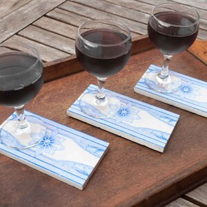 Real Antique Art Nouveau Coaster Set Genuine Porcelain Ceramic Table Tile Coasters 
Product Design, Branding, Marketing, Ecommerce: Tilmann Schlootz Design, Frankfurt Germany. Photography: Tilmann Schlootz Design, Puechabon Herault Montpellier France