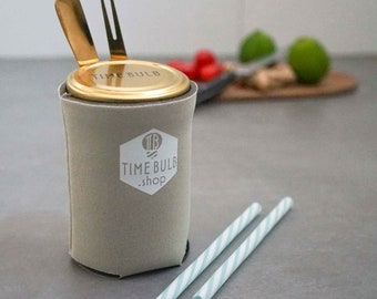1/2 Drinking Jar Set TIMEBULB PICKY | Lunch ToGo Glass Wine Picnic | Gold Spork Dinner Date | Hygge Food Box | Portable Bento Bag | Eco Gift