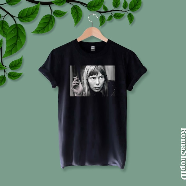 Joni Mitchell Shirt Rock Jazz Pop Music Tee Top Vintage Retro Unisex T-shirt gildan S-2XL