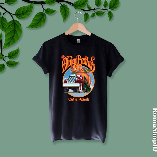 The Allman Brothers Band Eat a Peach T-shirt - The Allman Brothers Band Shirt Band vintage Shirt Rock Music Shirt new