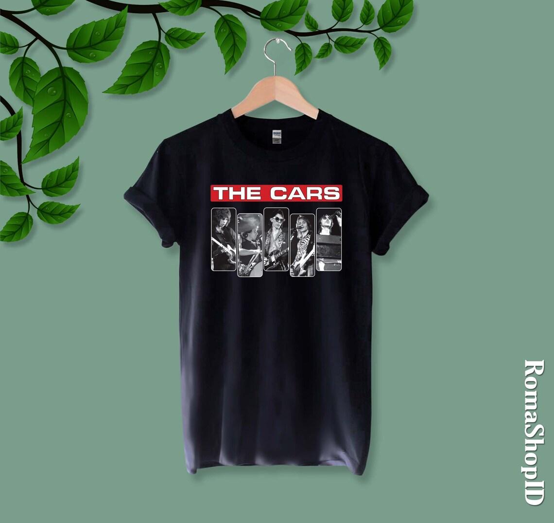 The Cars Band Shirt 90's Rock Band Shirt Rock Music Unisex Vintage Gift