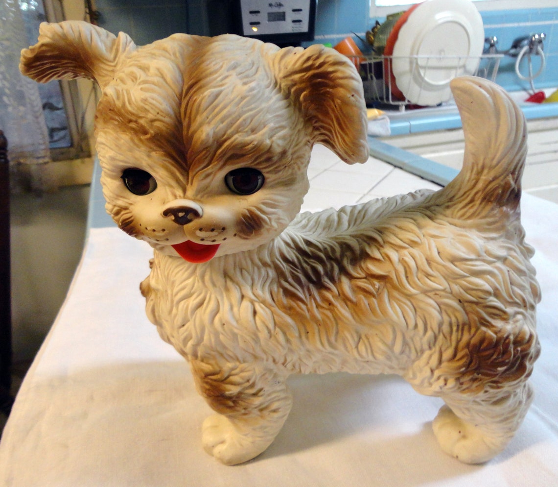 Mobley Rubber/Plastic Toy Dog Etsy