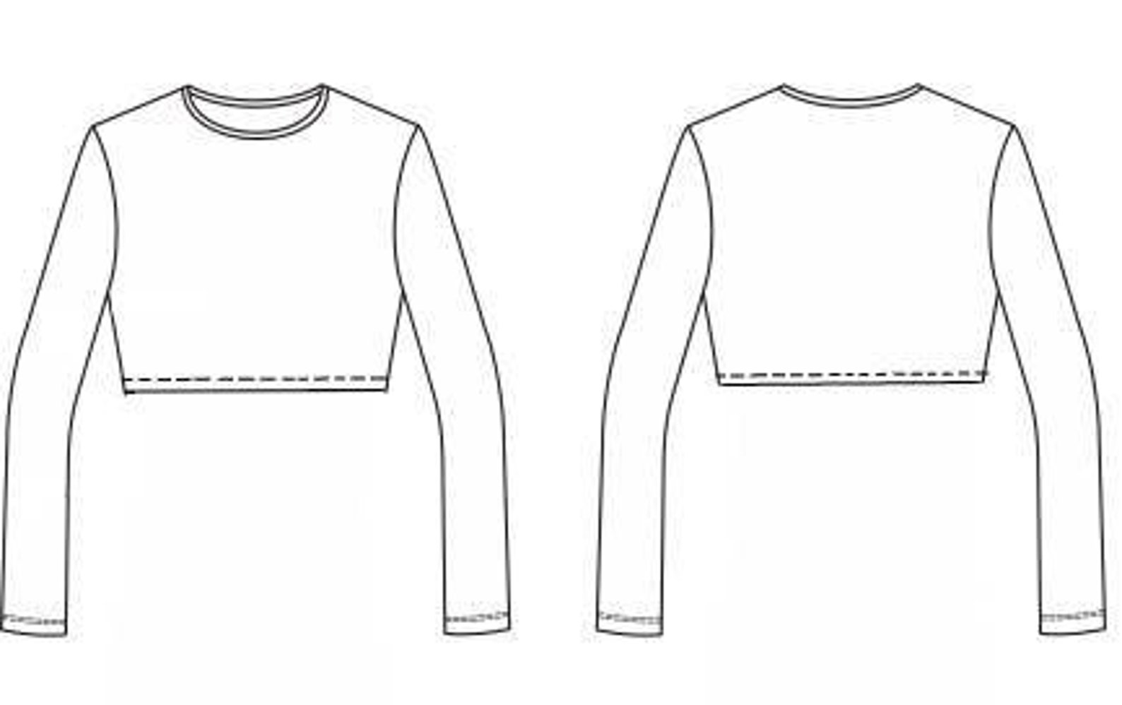 Crop Top Sewing Pattern Top Pattern Sewing Patterns Pdf Etsy