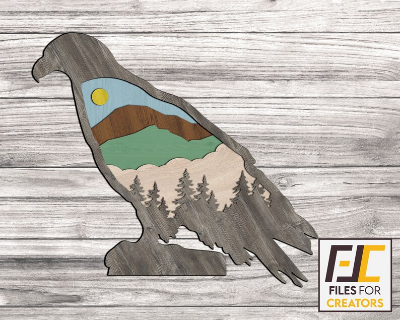 Eagle Laser Cut Svg Dxf Files. Cnc Files for Wood. Wall Art - Etsy