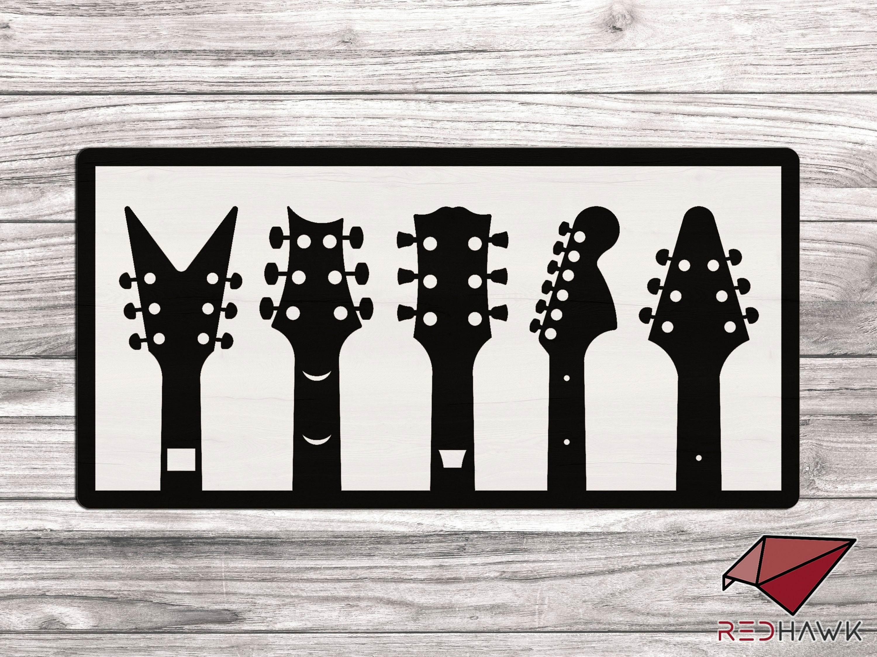 Guitar laser cut svg dxf files. Cnc files for wood. wall art Etsy