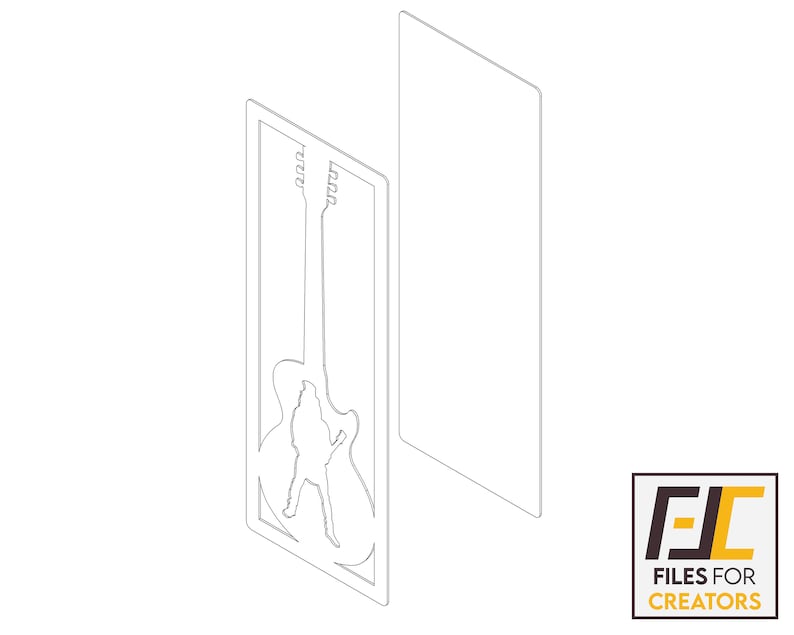 Guitar Slash Laser Cut, Svg Dxf Files. Cnc Files for Wood. Wall Art ...