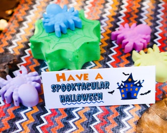 JUMBO Halloween Party Favor Spider Web Sidewalk Chalk - Halloween Party for Kids, Allergy Friendly Trick or Treat, Halloween Class Gift