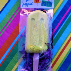 JUMBO Popsicle Party Favor Sidewalk Chalk End of Year Class Gift, Kids Summer Birthday, Beach Party, Too Two Cool Party image 6