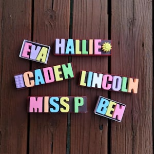 Personalized NAME SIDEWALK CHALK: Custom Gift for Kids, Easter Basket Stuffer, Christmas Stocking Stuffer, Birthday Gift, Non Edible Gifts image 1