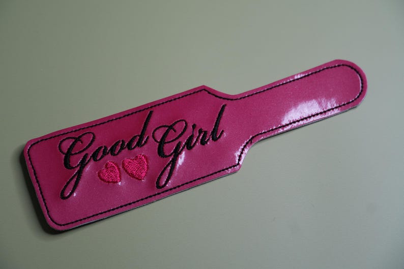 Good Girl Paddle Bookmark | Spicy Romance Reader Gift | Funny BookTok Bookmark Rosa