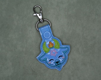 Cute Demon Face Keychain | Spooky Cute Keychain