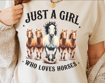 女の子の馬のPNG画像、かわいいウエスタングラフィック、カウガール昇華デザイン、ロデオ馬のクリップアート、カントリーガールのデジタルダウンロード、商用利用可