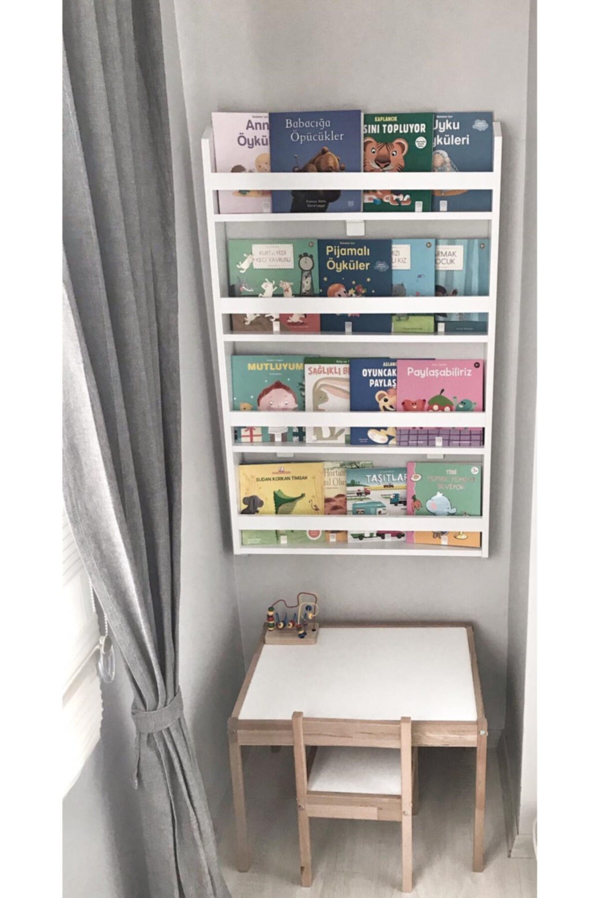 Montessori Bookcase Montessori Bookshelf Kid's Room Etsy