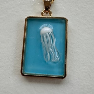 Qualle Gold Halskette