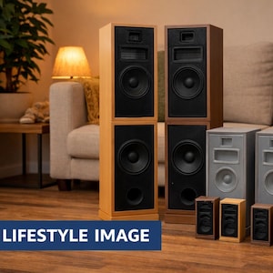 1:24 Scale Miniature Speaker Sets - UPDATED DESIGN