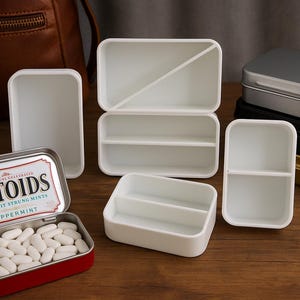 Altoids Tin Storage Inserts: All-Purpose! Great for Sewing, Pills, Batteries, Small Parts, Fishing, Gaming Miniatures, Dice, First Aid Kit