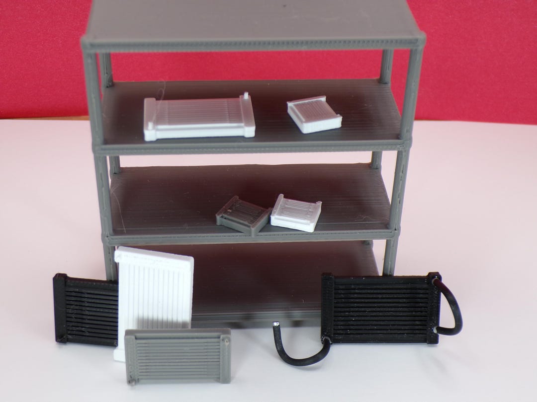 1:24 Scale Miniature Car Radiators | Dollhouse Garage Auto Parts | Tiny ...