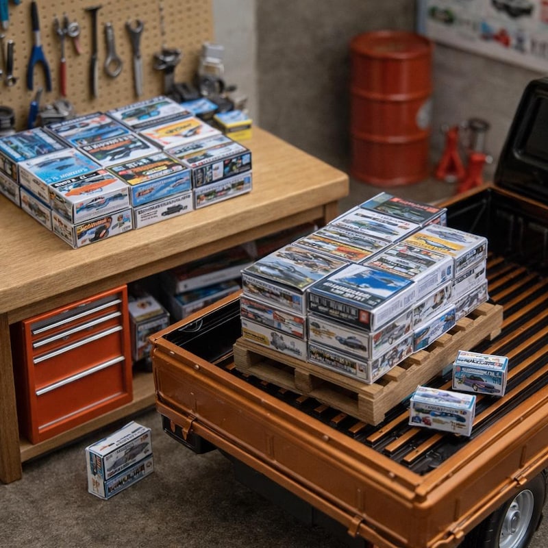 1/24 Scale Car Model Kit - Etsy