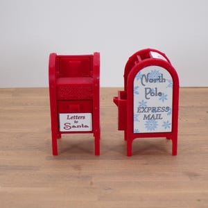 Buzón de Papá Noel a escala 1:24: ¡Envíale esas cartas a Papá Noel antes de que sea demasiado tarde!