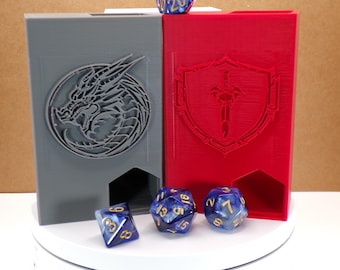El "Crit Kommander": torres de dados de tamaño real para D&D y juegos de rol de mesa.