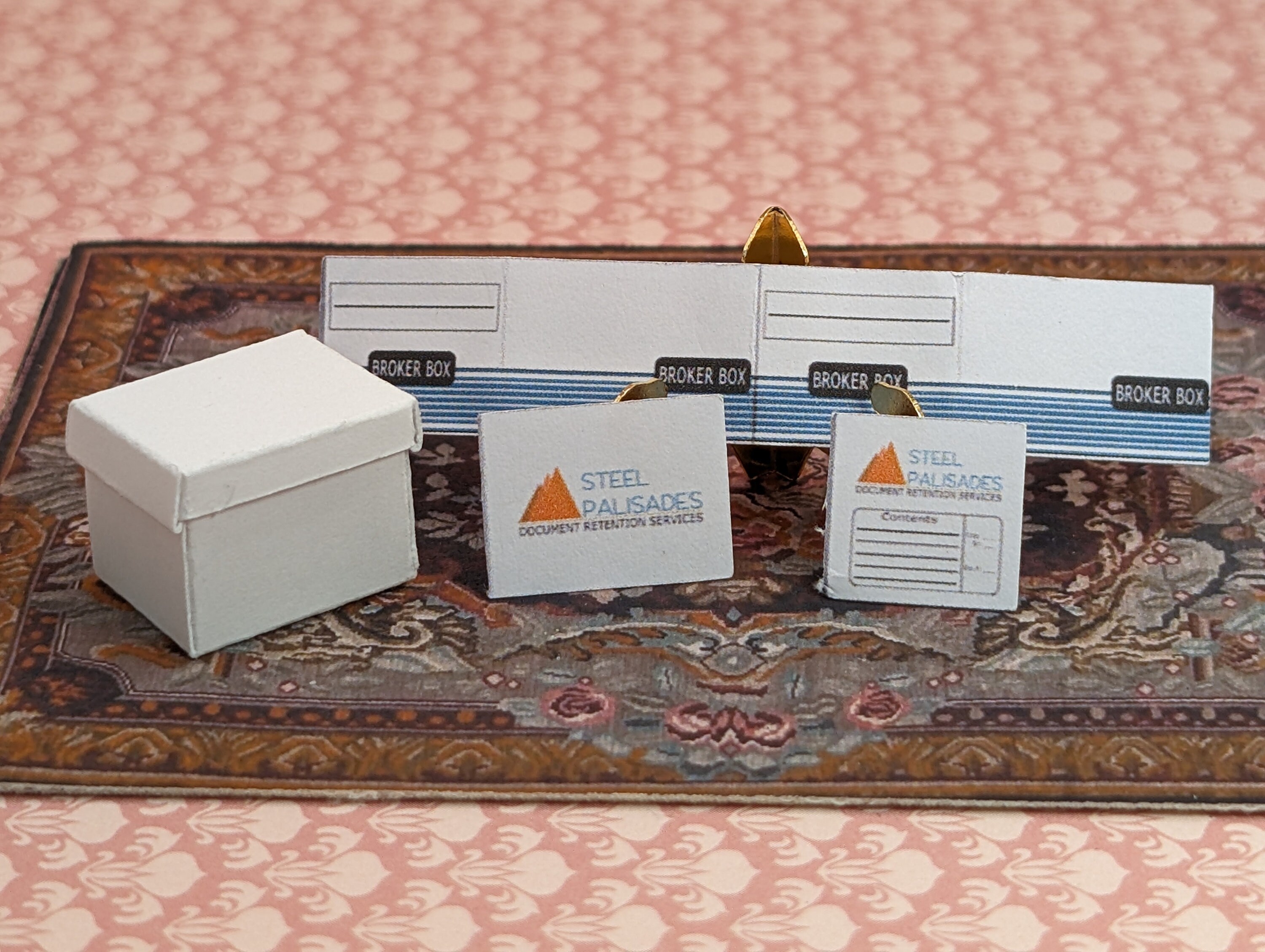 1 24 scale office file boxes set of 3 boxes each with labels etsy
