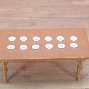 1:24 Scale 8&quot; Dessert Plates - Dozen (12)