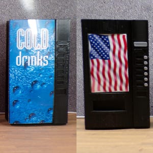 1:24 Scale Soda Vending Machine - Pop - Soda Pop - Arcade, Shop, Mall, School, Gas Station, Repair Station - 3 Models to Choose From