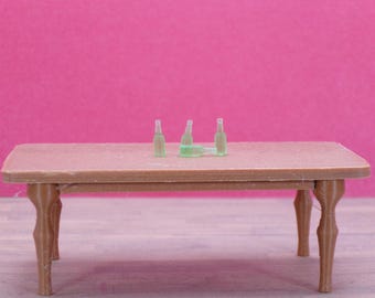 Botellas de refresco en miniatura a escala 1:24 (juego de 24) / Botellas verdes, transparentes y blancas / Accesorios para bebidas de cocina o cafetería de casa de muñecas